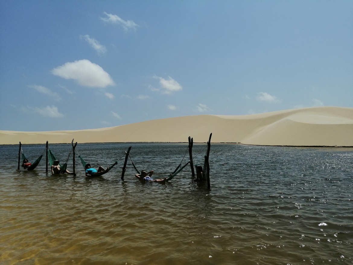 Dunes that you can reach easily on a day trip by boat starting from Barreirinhas